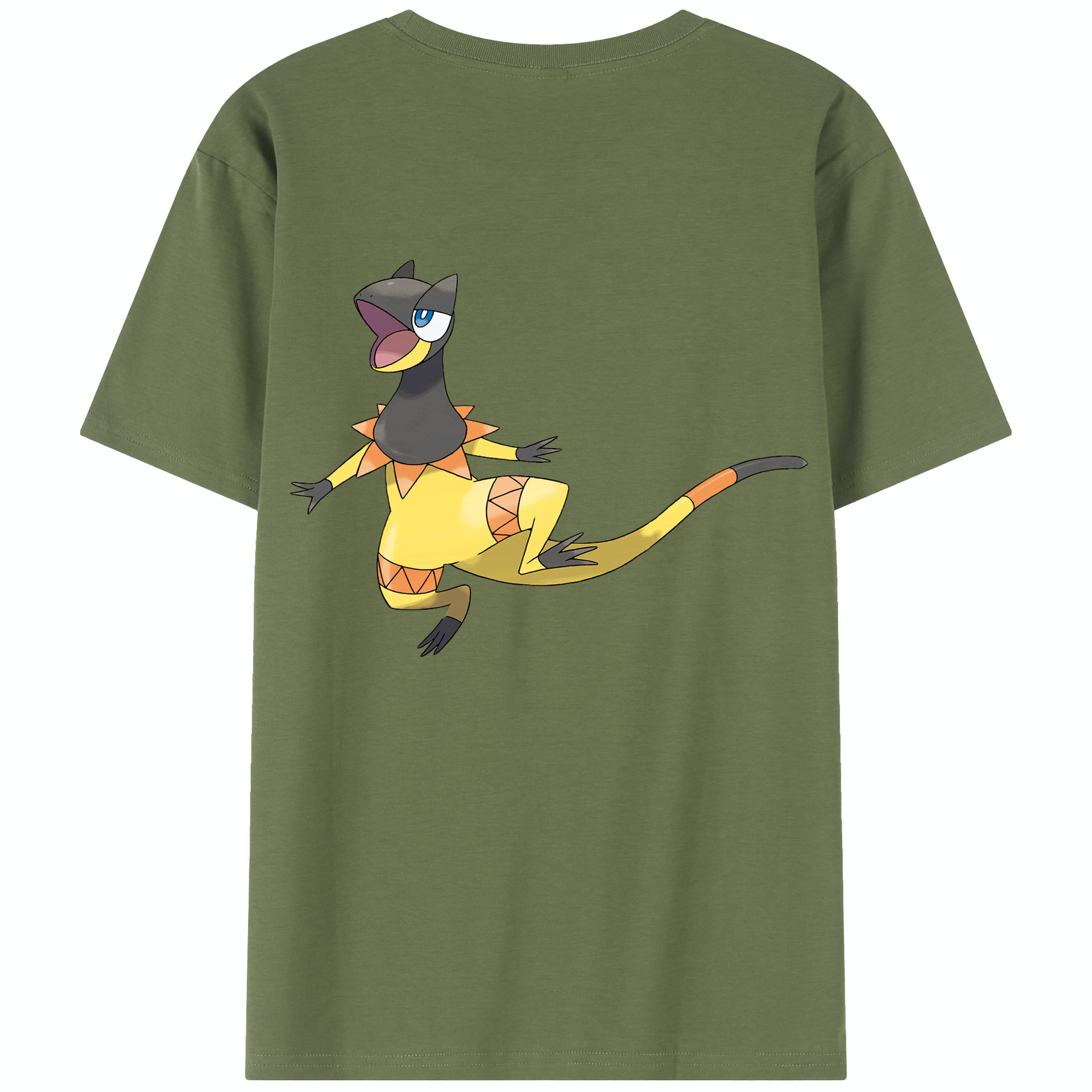 （画像用） ポケットモンスター Pokémon 綿100％半袖Tシャツ（背面プリント）